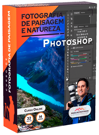 curso de fotografia Photoshop. Pós-processo para fotografias de paisagem e natureza